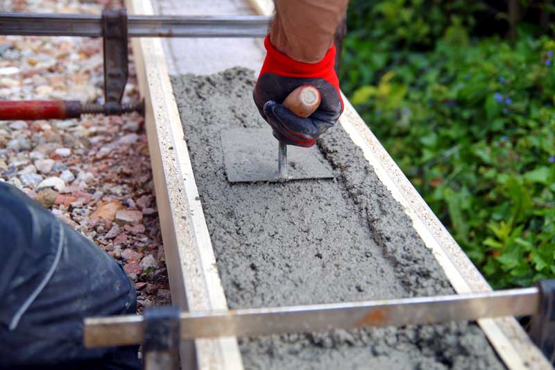 Fundament betonieren Carport