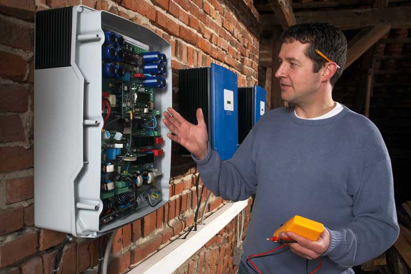 PV-anlage Anschluss durch Elektriker