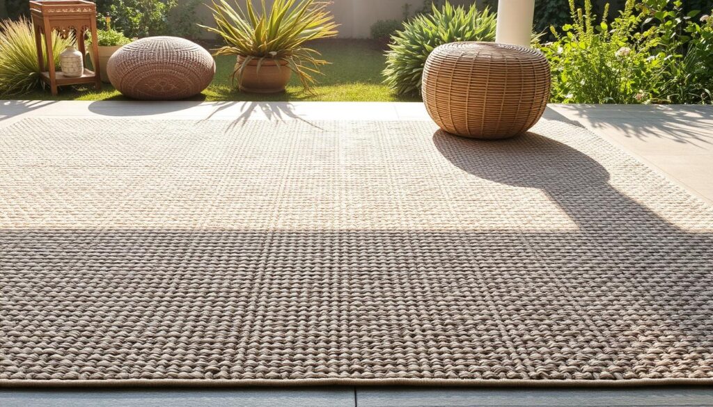 pflegeleichter Outdoor Teppich