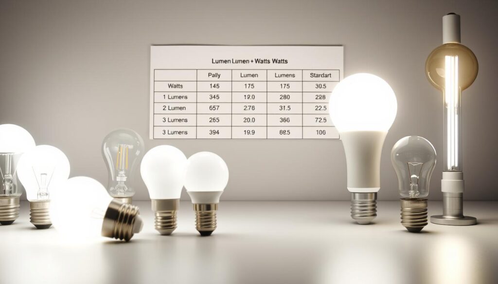 Vergleich verschiedener Lichtquellen