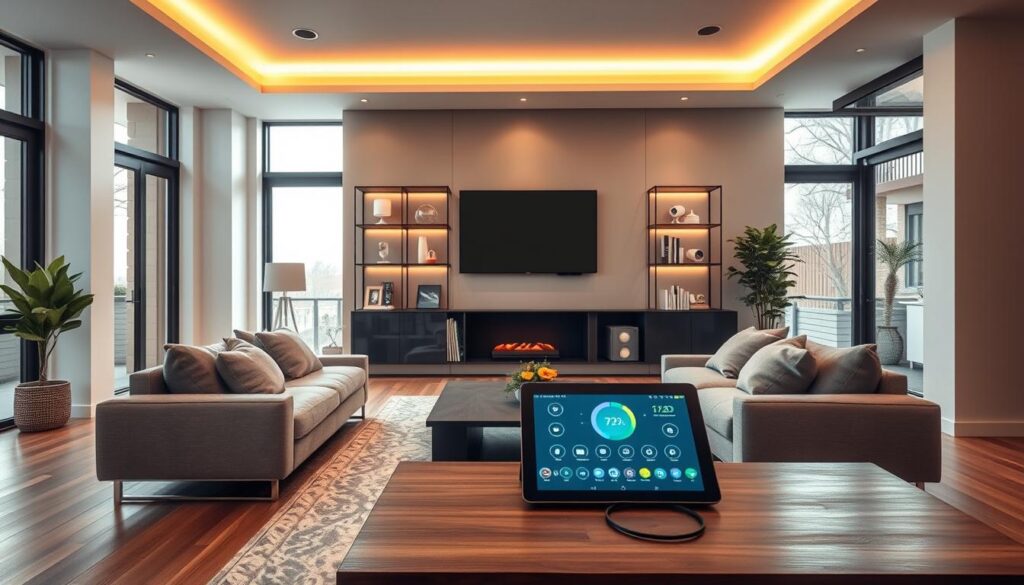 Smart Home Vernetzung und zentrale Steuerung