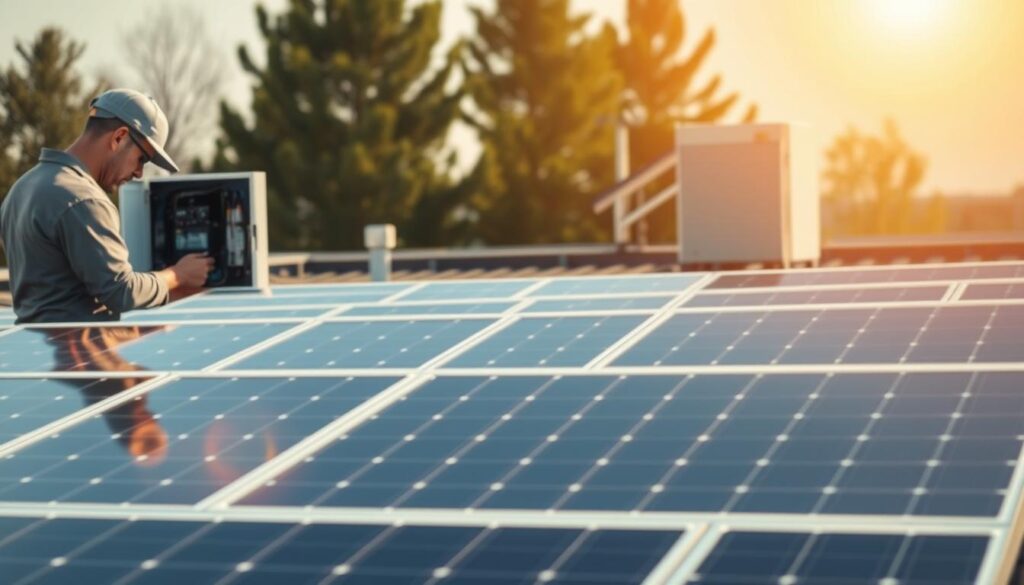 Betrieb und Wartung Photovoltaikanlage Installation und Photovoltaik Speicher
