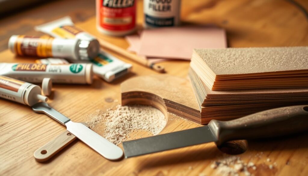 Holzkitt Vergleich und Vorbereitung