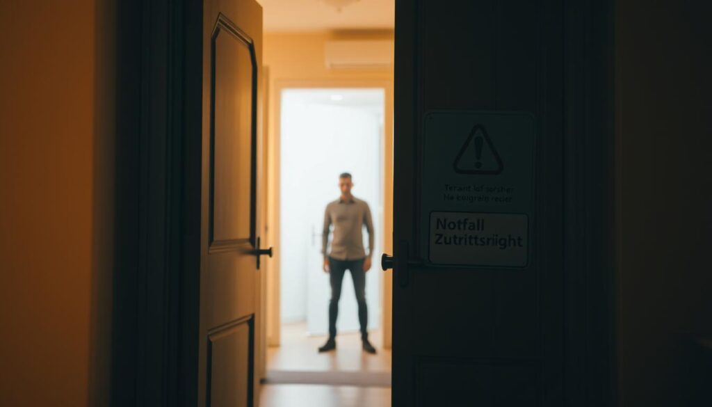 Notfall Zutrittsrecht