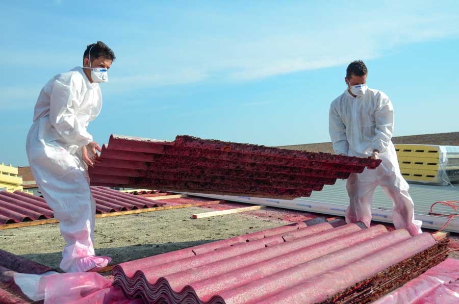 Eternitplatten entsorgen