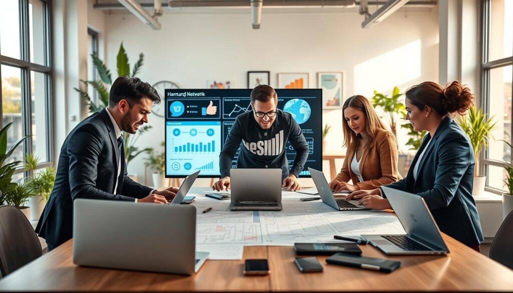 Social Media Marketing Handwerk Netzwerk