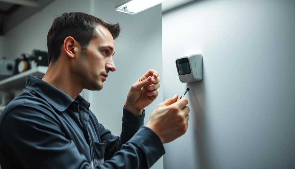 Werkzeug Bewegungsmelder installieren