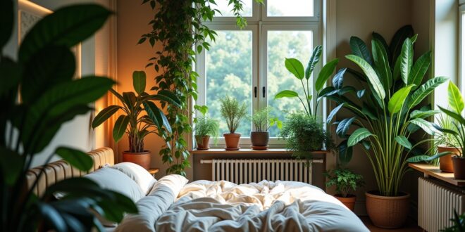 botanische schlafzimmer-Titel