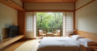 japanisches schlafzimmer-Titel