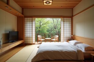 japanisches schlafzimmer-Titel