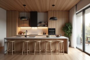 küche holz modern-Titel