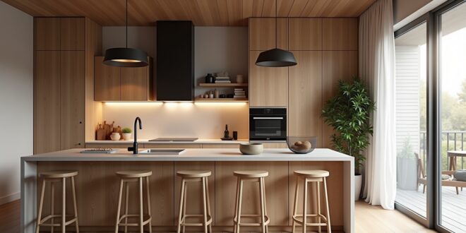 küche holz modern-Titel