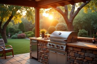 outdoor grill küche-Titel