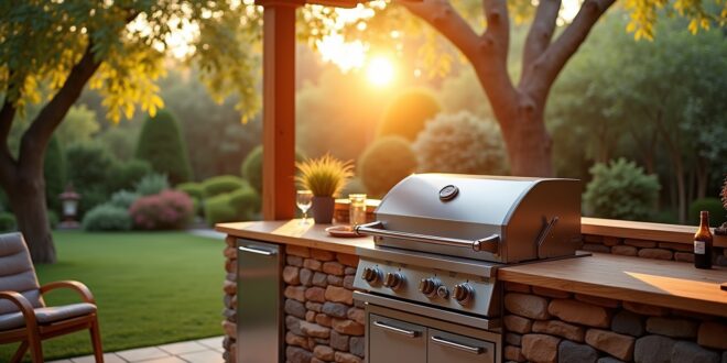 outdoor grill küche-Titel