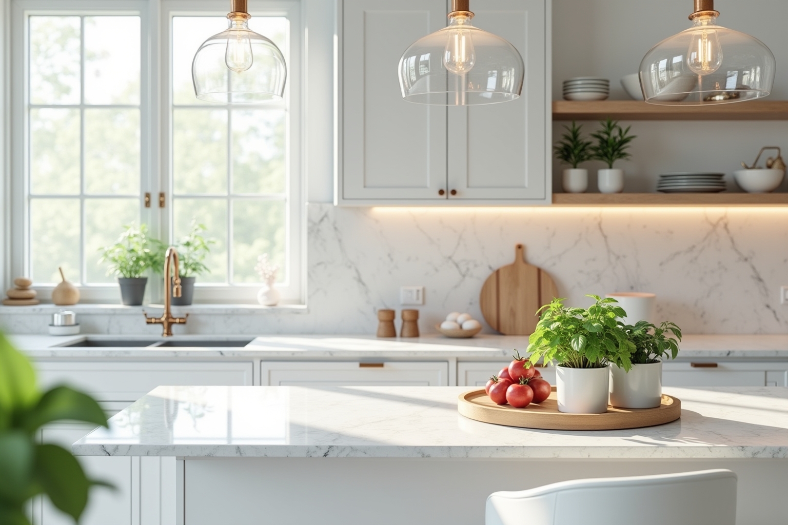 8 Ästhetische Ideen für eine weisse Küche | renovieren.net