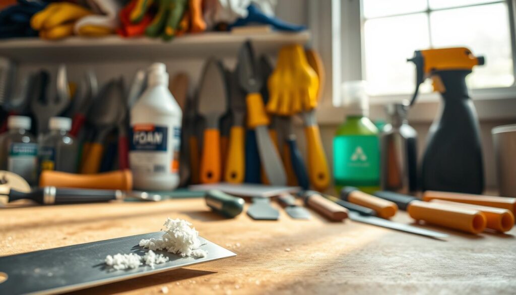 Bauschaum entfernen Werkzeuge Bauschaum entfernen Werkzeuge