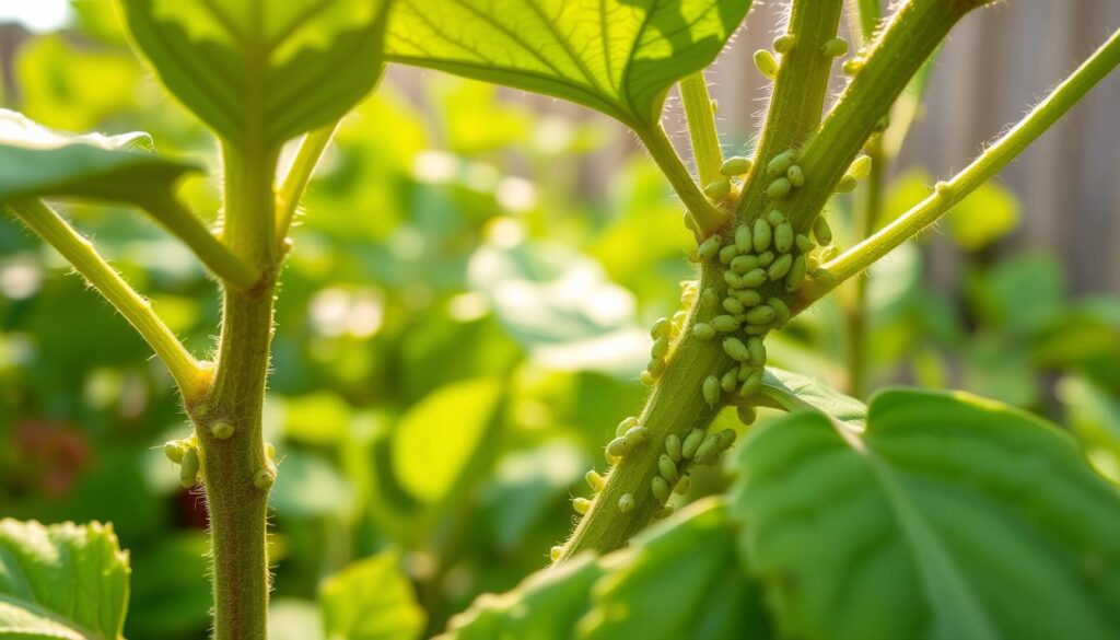 Blattläuse erkennen an Pflanzen Blattläuse erkennen an Pflanzen