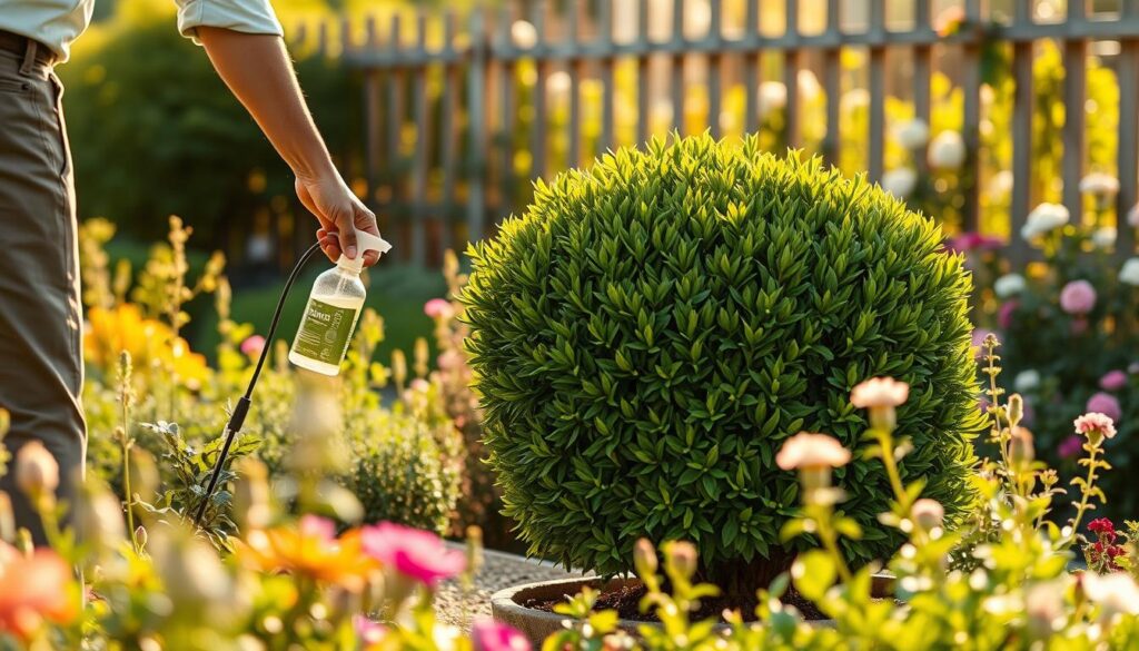 Buchsbaum pflegen mit natürlichen Mitteln Buchsbaum pflegen mit natürlichen Mitteln