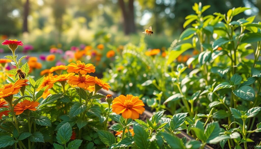Mischkultur hilft Blattläuse vorbeugen Mischkultur hilft Blattläuse vorbeugen