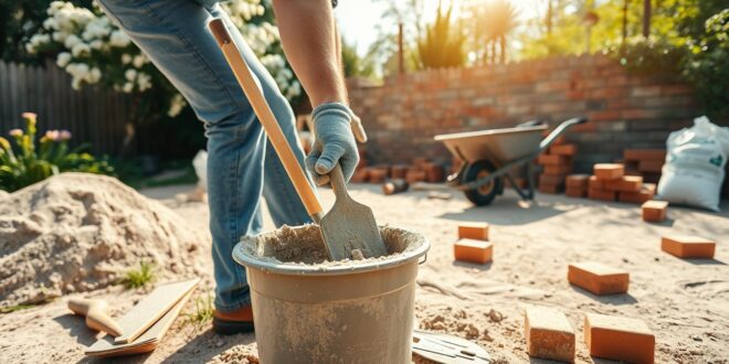 Mörtel selbst mischen