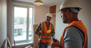 Monteurzimmer bei Renovierungsarbeiten