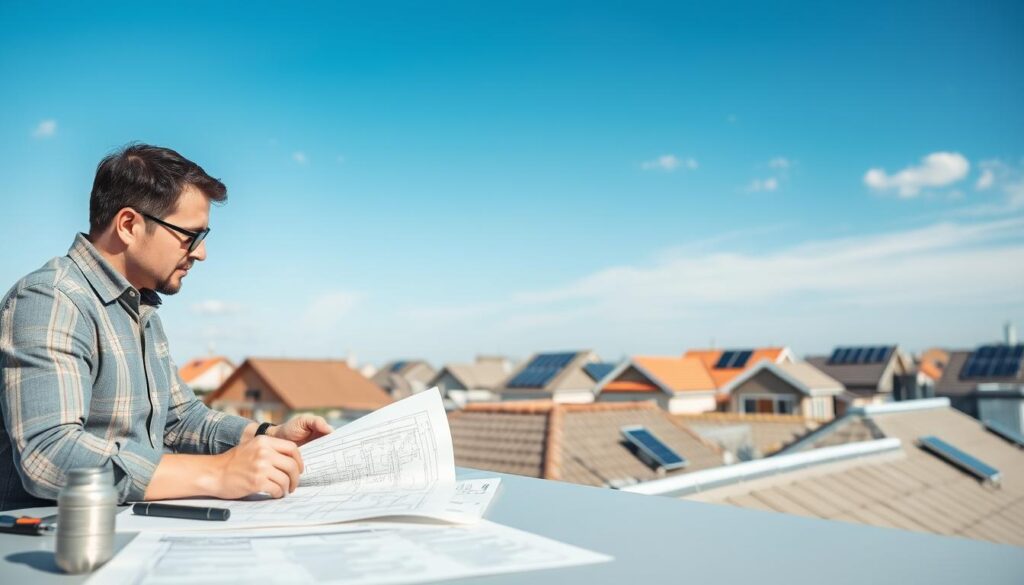 PV-Anlage planen auf verschiedenen Dachflächen