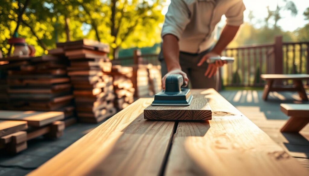 Pflege von Douglasie Brettern Pflege von Douglasie Brettern