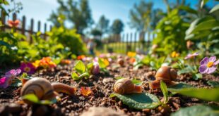 Schnecken im Garten