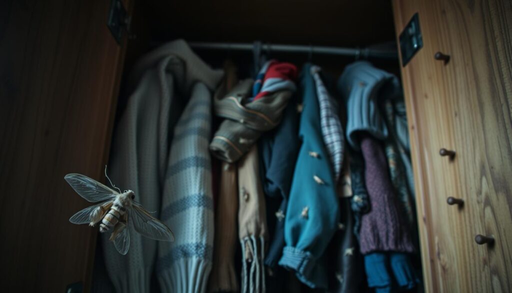 Textilschädlinge im Kleiderschrank Textilschädlinge im Kleiderschrank