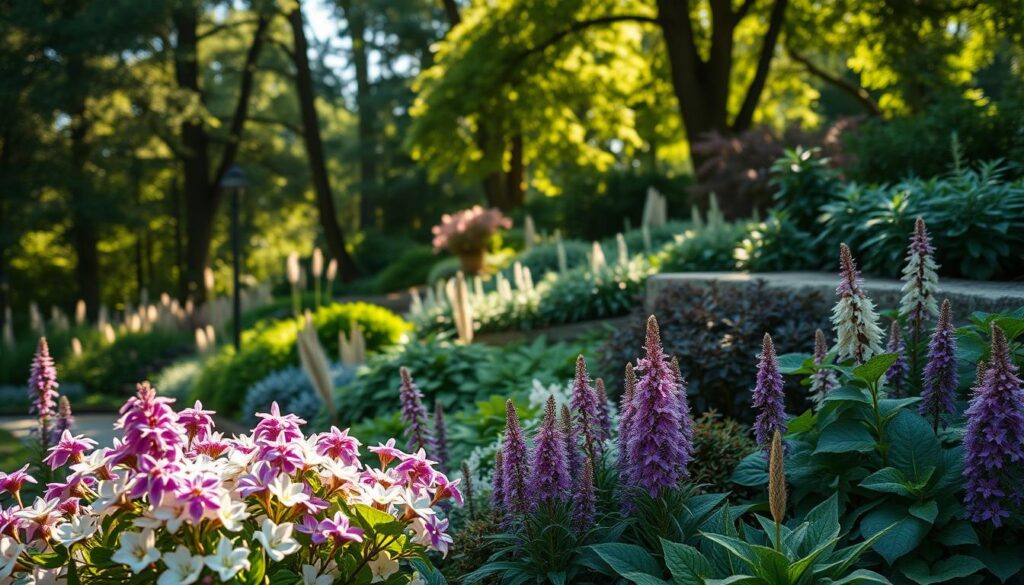 Mehrjährige Blütenpflanzen für schattige Bereiche Mehrjährige Blütenpflanzen für schattige Bereiche