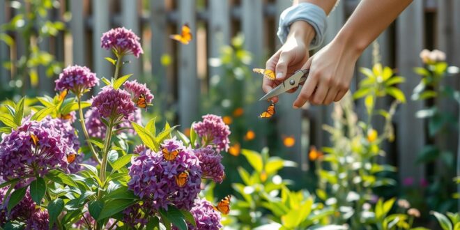 schmetterlingsflieder schneiden
