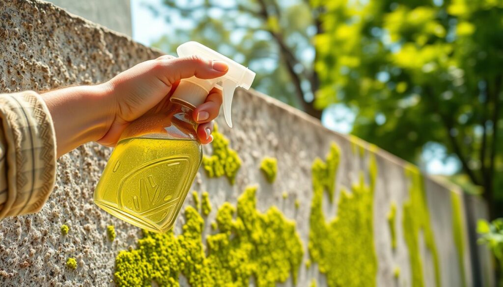 Grünbelag entfernen mit natürlichen Hausmitteln Grünbelag entfernen mit natürlichen Hausmitteln