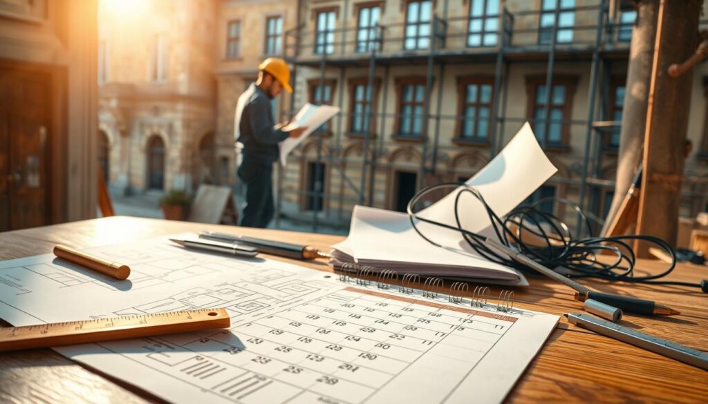 Kabelverlegung Altbausanierung Zeitplan Kabelverlegung Altbausanierung Zeitplan