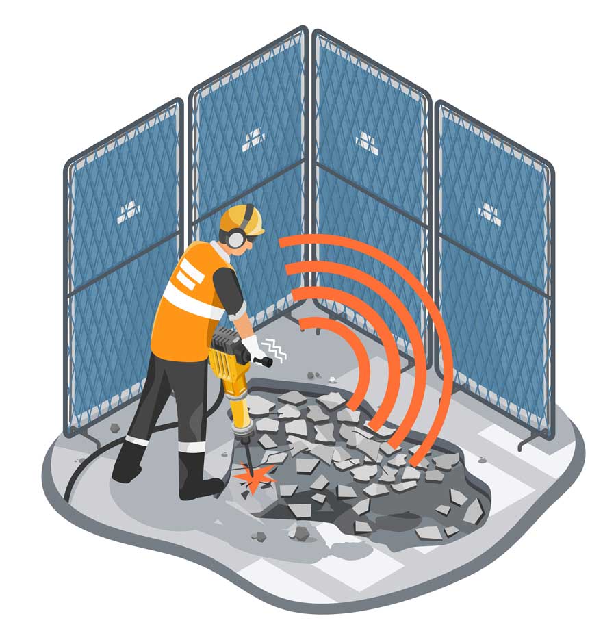 mobile-laermschutzwand