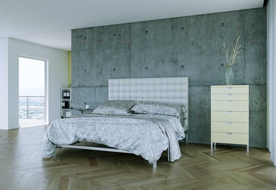 betonwand-schlafzimmer