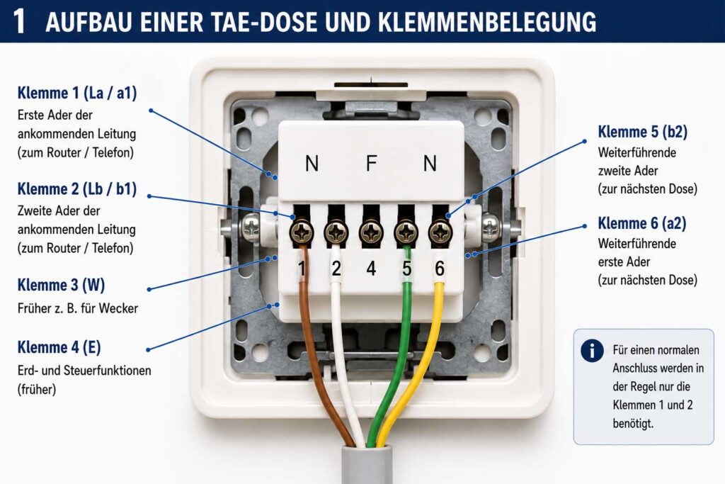 TAE-Dose-Klemmenbelegung-im-ueberblick