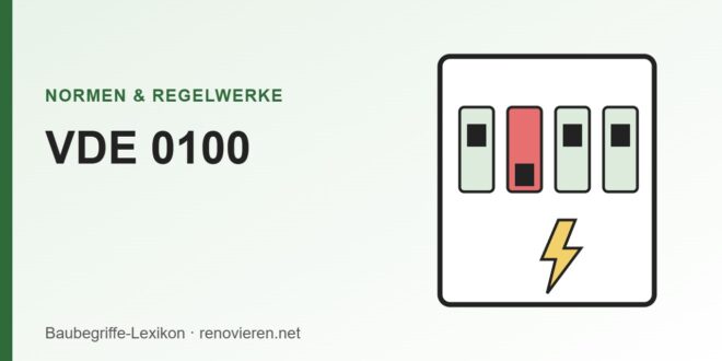Illustration: Sicherungskasten mit Schaltern und Blitzsymbol
